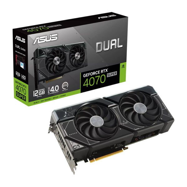 ASUS 4070 SUPER Dual OC 12GB Graphics Card - Now Buy From Gamers Point Store Arad With Best Discounted Price Call Us Now +973-36820393 Delivery available to all bahrain Graphics Card (GPU) Gamers Point 295.000