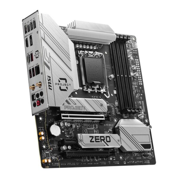 MSI B760M PROJECT ZERO LGA DDR5 M-ATX Motherboard - Now Buy From Gamers Point Store Arad With Best Discounted Price Call Us Now +973-36820393 Delivery available to all bahrain Intel Motherboard Gamers Point 119.000