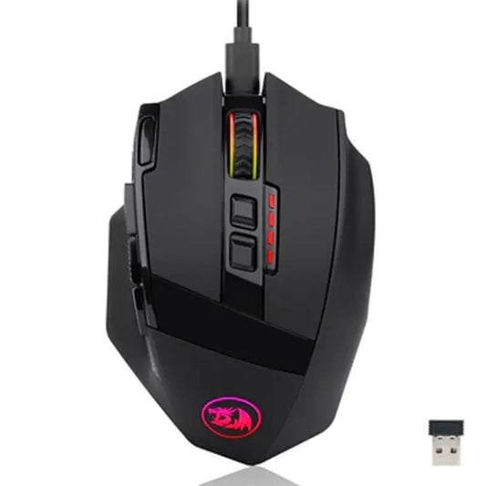 Redragon-Sniper-Pro-M801P-RGB-Dual-Mode-Gaming-Mouse-Black in - BAHRAIN Mouse Gamers Point 18.000