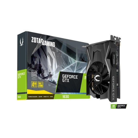 Zotac Gaming GeForce GTX 1630 Graphics Card, 4GB GDDR6 64 Bit Memory, GPU Gamers Point 95.000