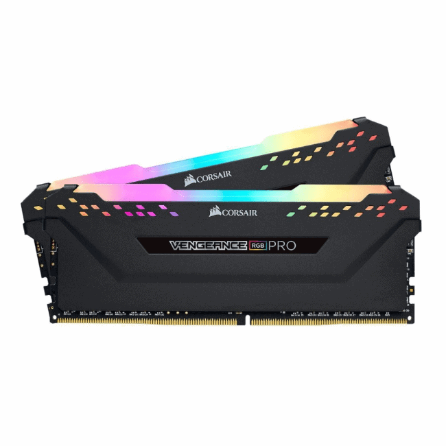 Corsair Vengeance RGB PRO 16GB (8GBx2) DDR4 RAM-3200MHZ RAM Gamers Point 36.000