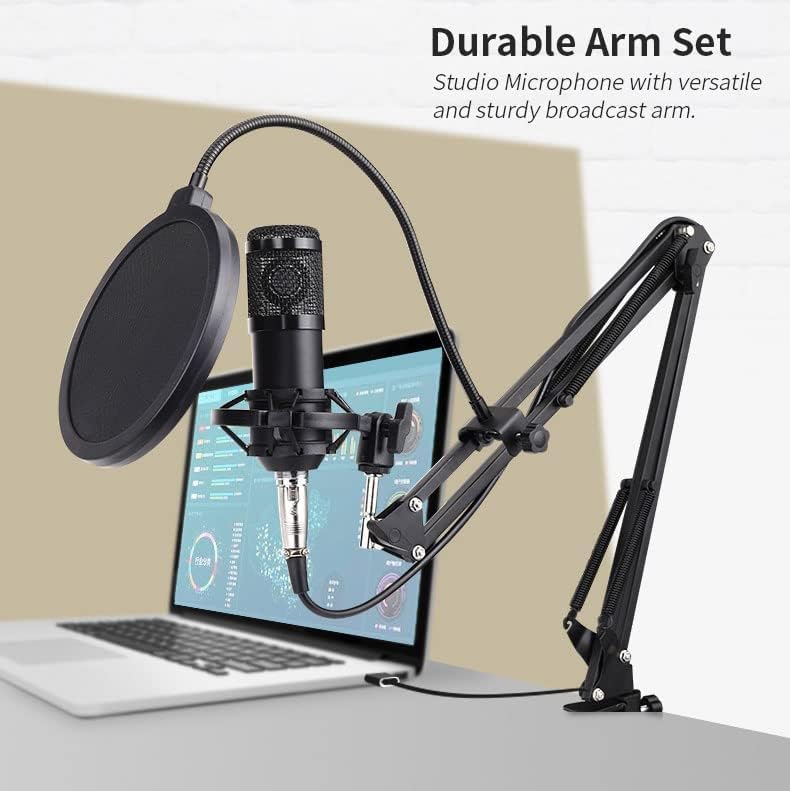 Twisted Minds W104 – Desk-Mounted Usb Condenser Microphone For Pc, Ps4, Ps5 And Mac, Uni-Directional Polar Pattern, Boom Stand Great Gaming, Streaming & Podcasts Microphones Gamers Point 19.000