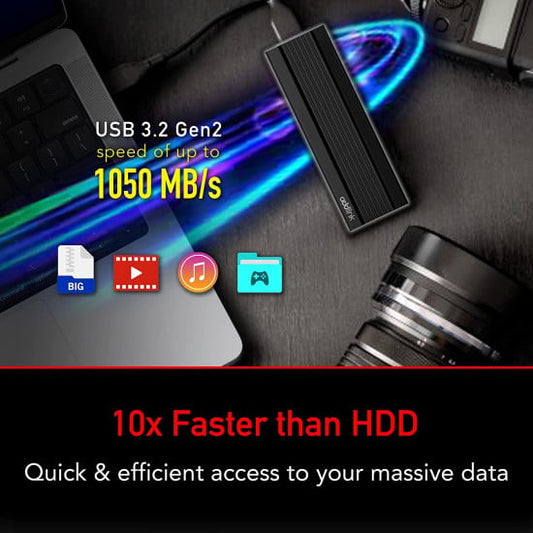 Addlink P20 Portable SSD 1TB USB Type-C External Portable Drive