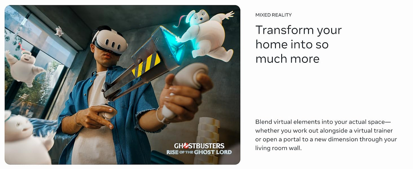 Meta Quest 3 VR HEADSET 128GB— 128 GB-BAHRAIN VR Gamers Point 239.000