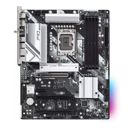 ASRock B760 Pro RS DDR5 ATX Motherboard - Now Buy From Gamers Point Store Arad With Best Discounted Price Call Us Now +973-36820393 Delivery available to all bahrain Intel Motherboard Gamers Point 89.000