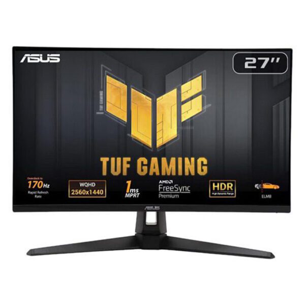 ASUS TUF 27" 27inch VA, 2K QHD Overclock 170Hz Gaming Monitor- VG27AQA1A - Now Buy From Gamers Point Store Arad With Best Discounted Price Call Us Now +973-36820393 Delivery available to all bahrain QHD (2K) Gamers Point 159.000