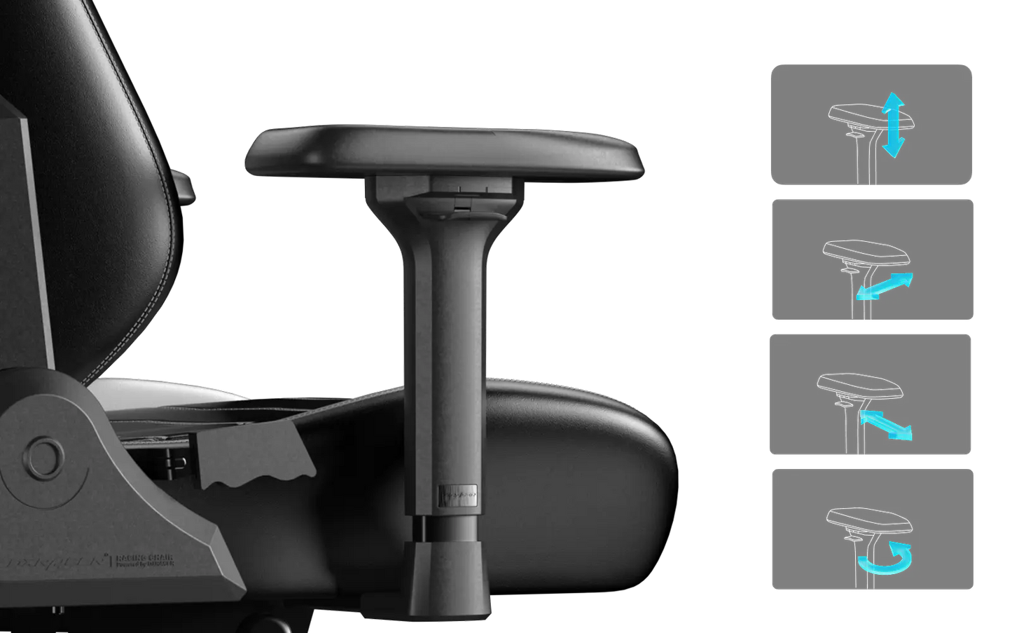DXRacer Master Series Gaming Chair – Black | MAS-I238S-N.N1-A3 Gamers Point Gamers Point