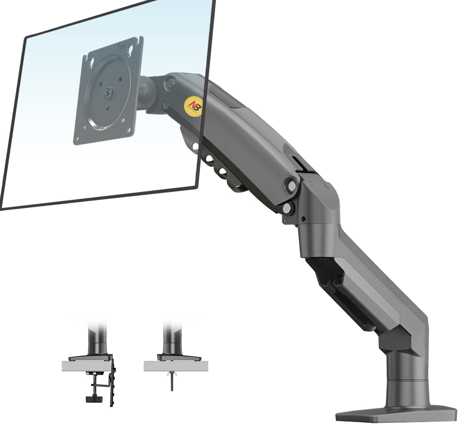 NB North Bayou Monitor Mount,Fits 4.4 to 19.8lbs Computer Monitors ARM GAMERS POINT BAHRAIN Monitor Arms Gamers Point 19.000
