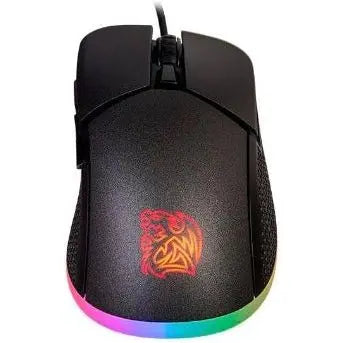 Thermaltake Tt Esports IRIS Optical 16.8 Million Color RGB Aura Illumination 9 Lighting Effects 5000 DPI PMW3325 Sensor Ergonomic Software-Controlled Gaming Mouse MO-IRS-WDOHBK-04 Mouse Gamers Point 15.000