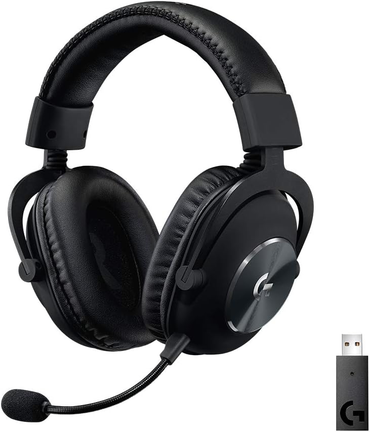 Logitech G PRO X Wireless Lightspeed Gaming Headset with Blue VO!CE Mic Filter Tech, 50 mm PRO-G Drivers, and DTS Headphone:X 2.0 Surround Sound Headsets Gamers Point 79.000