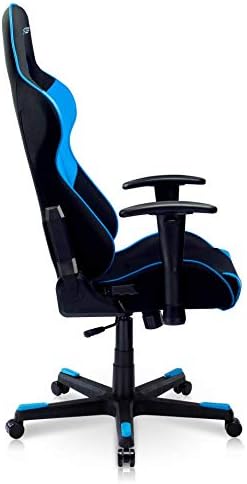 DXRacer Formula Series PC Gaming Chairs Seat Height Adjustable Recliner with Ergonomic Head Pillow and Lumbar Support Black & BlueGC-F101-NB-D3 Dxracer Chair Gamers Point