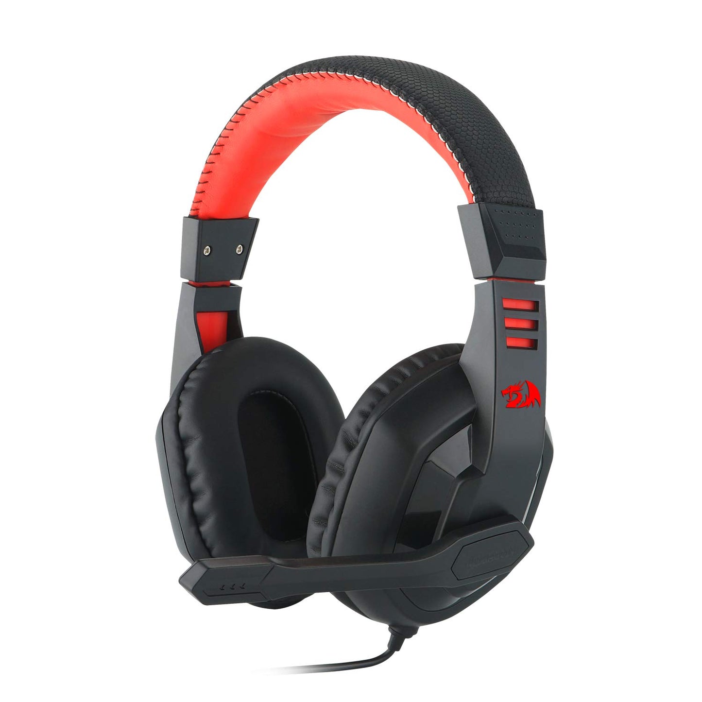 Redragon ARES H120 Gaming Headset, Wired Over Ear PC Gaming Headphones with Mic Built-in Noise Reduction, for PC, Laptop, Tablet, PS4, Xbox One Redragon Headset Gamers Point