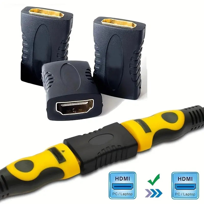 2pcs, HDMI Female-to-Female Connector, HDMI To HDMI Adapter, HDMI Cable Extender Tools & Home Improvement Gamers Point 5.000
