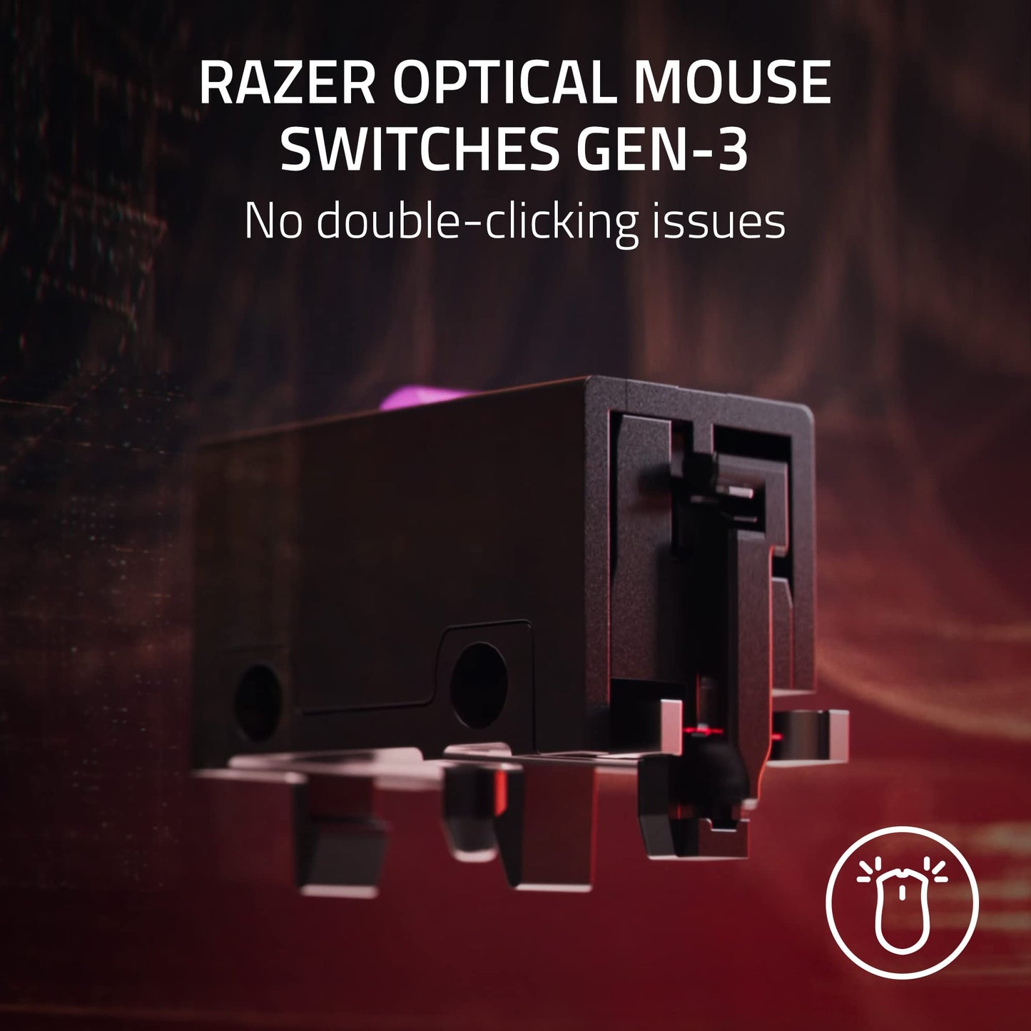 Razer Viper V2 Pro HyperSpeed Wireless Gaming Mouse: 59g Ultra-Lightweight - Optical Switches Gen-3-30K Optical Sensor - On-Mouse DPI Controls - 90hr Battery - USB Type C Cable Included - White