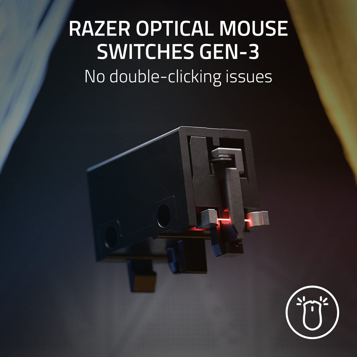 Razer DeathAdder V3 Ultra-lightweight Ergonomic Esports Mouse - Black