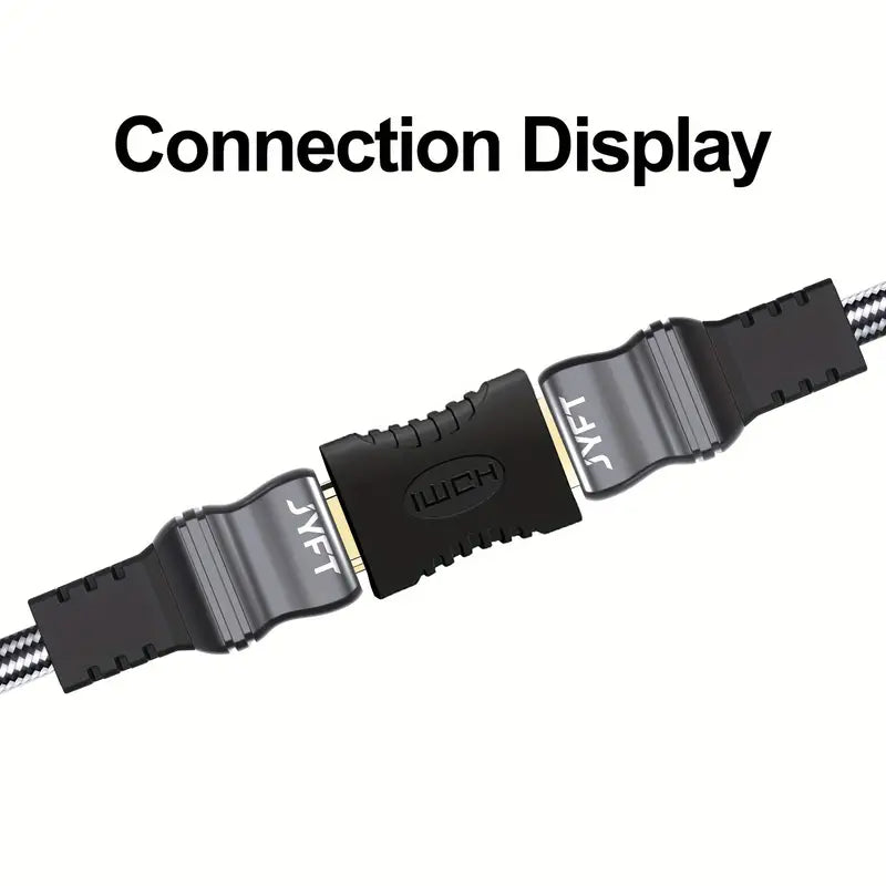 HDMI Adapter, 4K@60Hz HDMI Female To Female Adapter HDMI 2.0 Extender For HDMI Cables, Compatible With Laptop, Monitor, PS5, PS4, Xbox One, Fire TV, & More Hubs & Adapters Gamers Point 5.600