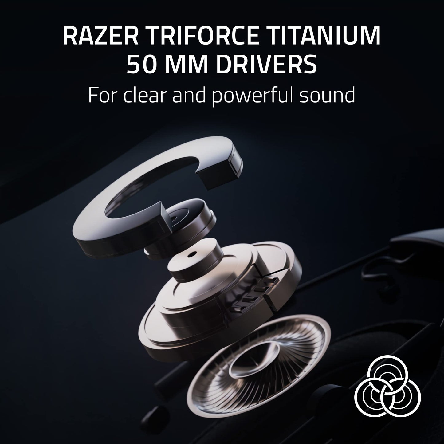 Razer BlackShark V2 Pro Wireless Gaming Headset 2023 Edition: Detachable Mic - Pro-Tuned FPS Profiles - 50mm Drivers - Noise-Isolating Earcups w/Ultra-Soft Memory Foam - 70 Hr Battery Life - White MP HEADSET Gamers Point 109.000