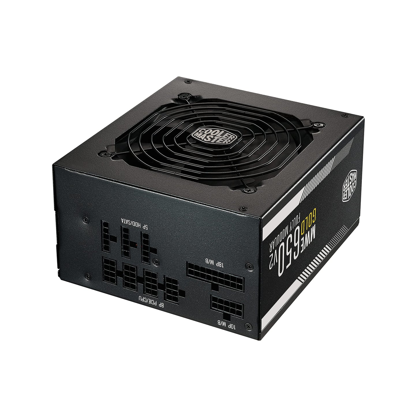 Cooler Master MWE Gold 650 - V2 Full Modular unité d'alimentation d'énergie 650 W 24-pin ATX ATX Noir Power Supplies Gamers Point 49.000