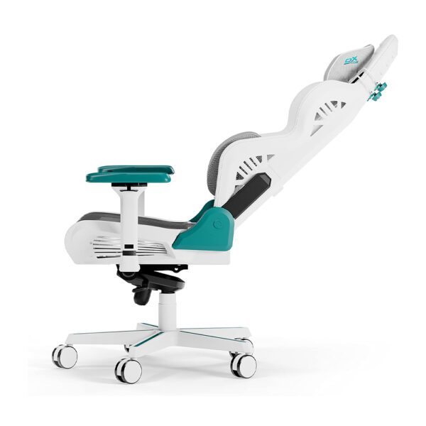 DXRacer Air Series Gaming Chair - White/Cyan - bahrain Gaming Chairs Gamers Point 149.900