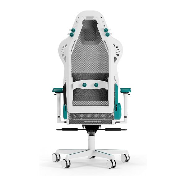 DXRacer Air Series Gaming Chair - White/Cyan - bahrain Gaming Chairs Gamers Point 149.900