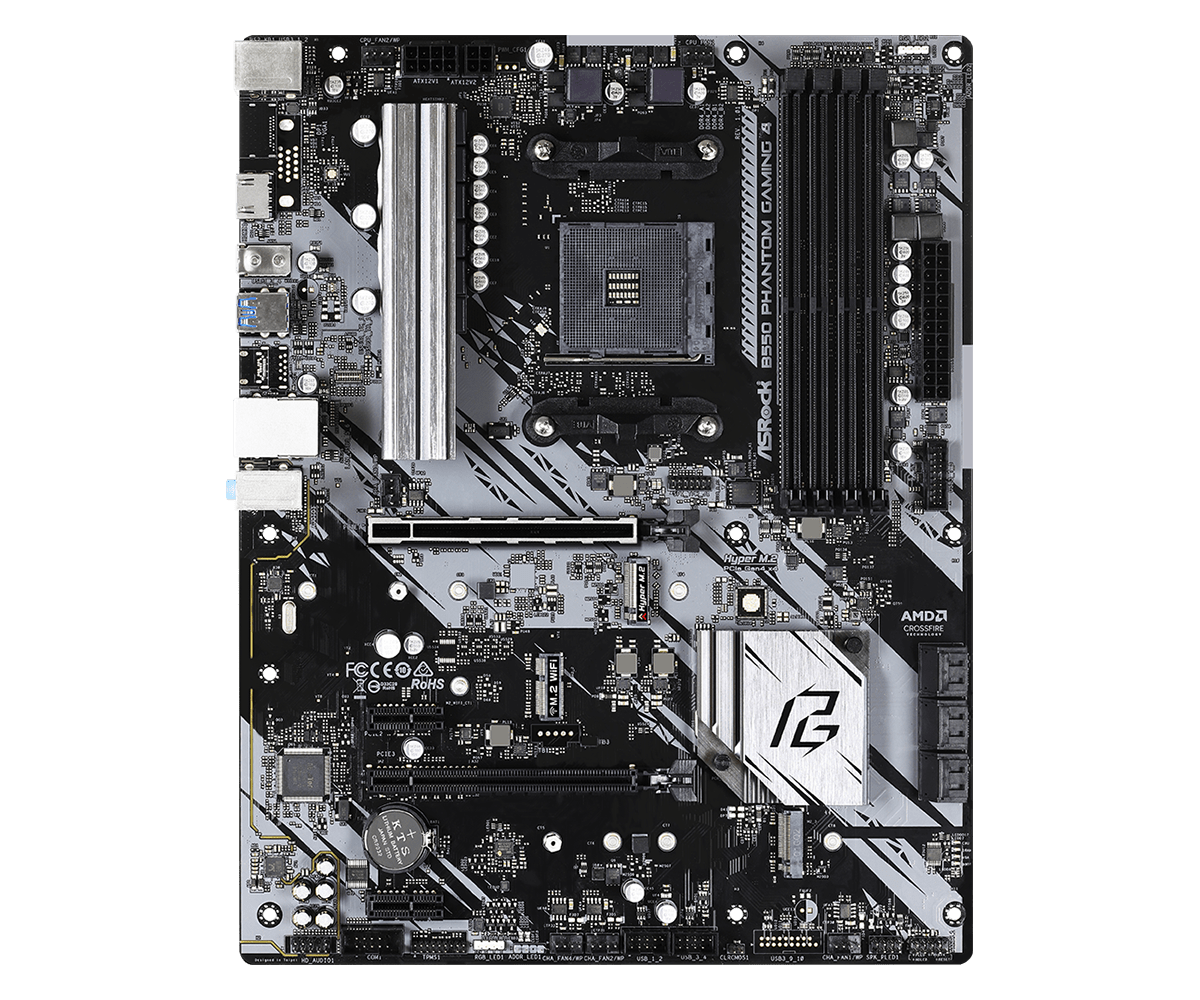 ASRock B550 Phantom Gaming 4 AC – لوحة أم للألعاب AM4 مع WiFi