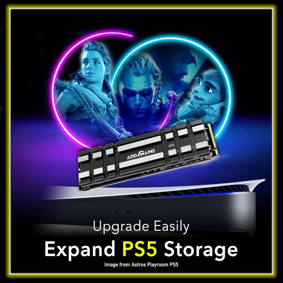 Addlink A93 1TB NVMe PCIe Gen4 M.2 2280 High-Speed SSD