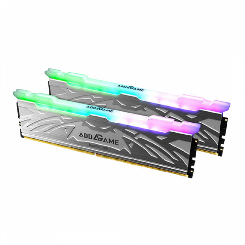 Addlink Spider X5 DDR5 32GB (2x16GB) 6400MHz RGB Silver Memory