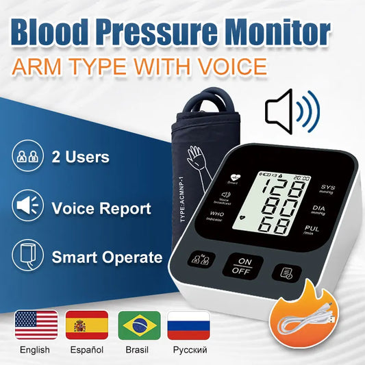 AiQUE Digital Arm Blood Pressure Meter 32cm Cuff Medical Pressure Tonometer Tensiometer Baumanometer Pulse  Sphygmomanometer - BAHRAIN HEALTHCARE Gamers Point 8.000