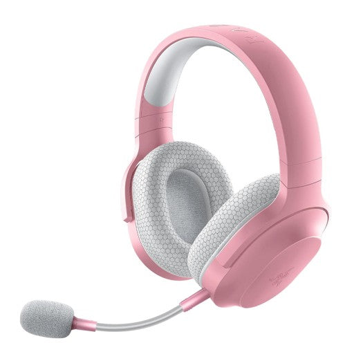 Razer Barracuda X Wireless Gaming & Mobile Headset (PC, Playstation, Switch, Android, iOS): 2.4GHz Wireless + Bluetooth - Lightweight - 40mm Drivers - Detachable Mic - 50 Hr Battery - Quartz Pink MP HEADSET Gamers Point 51.000
