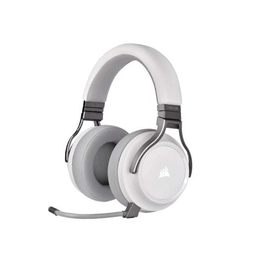CORSAIR Virtuoso RGB Wireless High-Fidelity Gaming Headset, White, CA-9011186-NA MP HEADSET Gamers Point 95.000