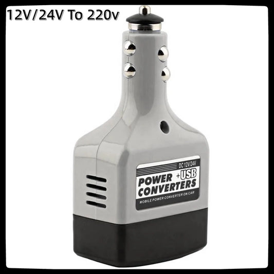 Car Mobile Power Inverter Adapter 12V/24V To 220v USB Auto Car Power Converter Charger Used for All Mobile Phone Universal - AliExpress 34 Car Inverters Gamers Point 6.000