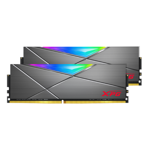 XPG Spectrix D50 16GB(8GBX2) DDR4 3600MHz RGB Grey Memory - GPH Ram Gamers Point 29.000