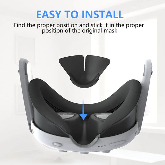 Durable Silicone Nose Pad Cushion For Meta Quest 3 Nose Bridge Protective Cover Accessories Durable Silicone Nose Pad - PAD Gamers Point 8.000