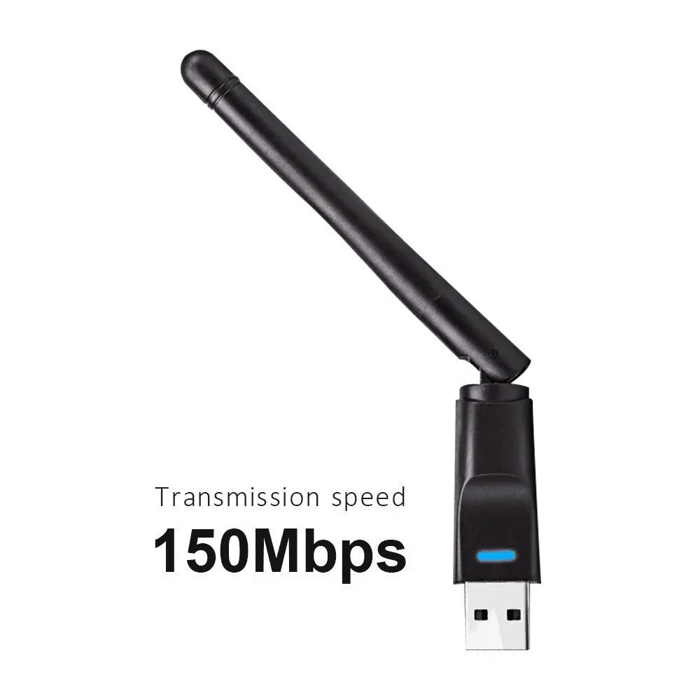 For Android network card MT7601 Chipset 150Mbps USB 2.0 WiFi Adapter 802.11 B/G/N LAN Ethernet Wifi Dongle ForPC Desktop Laptop - bahrain Gamers Point 7.000