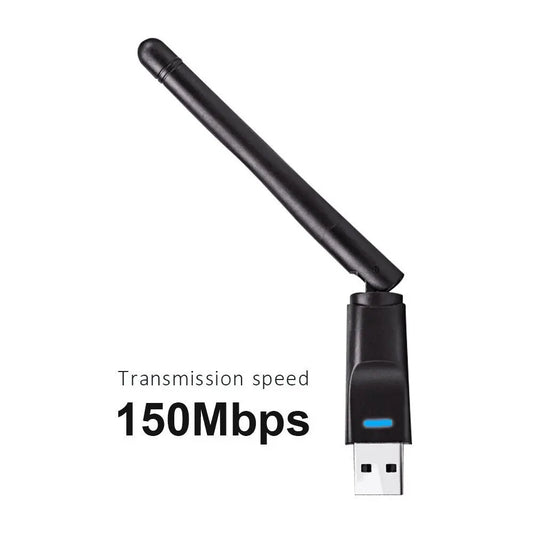 For Android network card MT7601 Chipset 150Mbps USB 2.0 WiFi Adapter 802.11 B/G/N LAN Ethernet Wifi Dongle ForPC Desktop Laptop - bahrain  Gamers Point 7.000