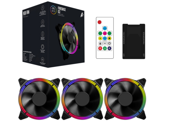 G3 First Player Case Fans (Pack of 3) - GPH Fans Gamers Point 21.000