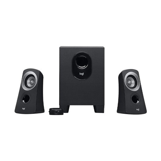 Logitech Z313 2.1 Multimedia Speaker System with Subwoofer, Full Range Audio, 50 Watts Peak Power, Strong Bass, 3.5mm Inputs, PC/PS4/Xbox/TV/Smartphone/Tablet/Music Player - Black MP SPEAKER Gamers Point 29.000