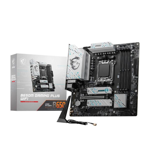 MSI B650M GAMING PLUS WIFI DDR5 Motherboard - Now Buy From Gamers Point Store Arad With Best Discounted Price Call Us Now +973-36820393 Delivery available to all bahrain AMD Motherboard Gamers Point 89.000