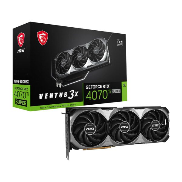 MSI RTX 4070 Ti Super Ventus 3 X OC 12GB Graphics Card - Now Buy From Gamers Point Store Arad With Best Discounted Price Call Us Now +973-36820393 Delivery available to all bahrain Graphics Card (GPU) Gamers Point 389.000