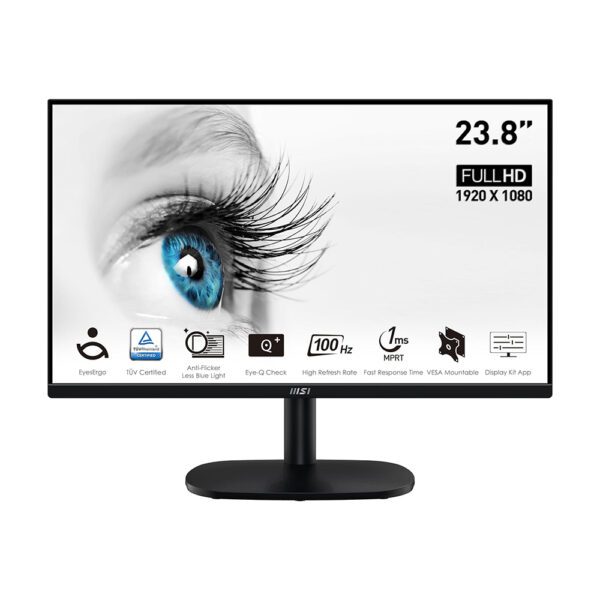 MSI PRO MP245V 24"FHD, IPS, 100Hz Monitor - Now Buy From Gamers Point Store Arad With Best Discounted Price  Call Us Now +973-36820393  Delivery available to all bahrain Full HD Gamers Point 59.000
