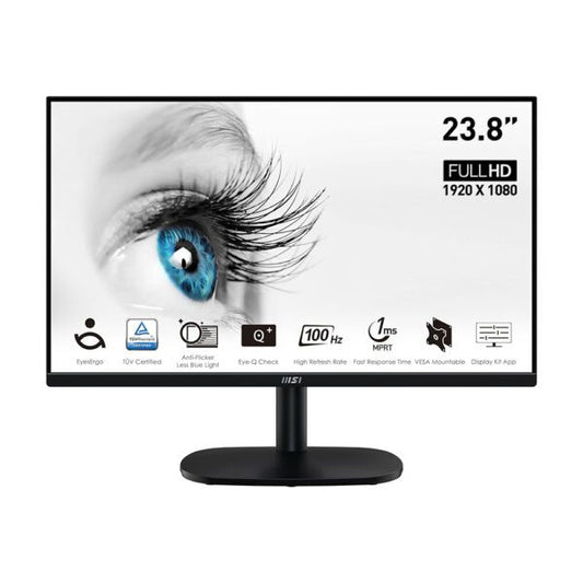 MSI PRO MP245V 24"FHD, IPS, 100Hz Monitor - Now Buy From Gamers Point Store Arad With Best Discounted Price  Call Us Now +973-36820393  Delivery available to all bahrain Full HD Gamers Point 59.000