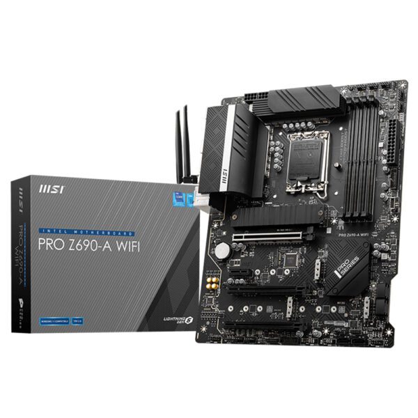 MSI PRO Z690-A WiFi DDR4 Pro Series ATX Motherboard -Now Buy From Gamers Point Store Arad With Best Discounted Price Call Us Now +973-36820393 Delivery available to all bahrain Intel Motherboard Gamers Point 95.000