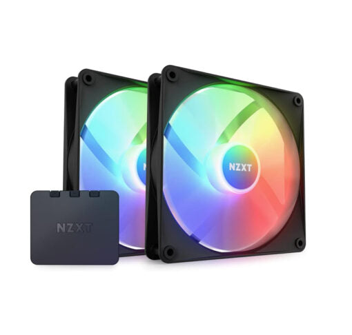 NZXT F140 RGB Core 140mm Hub-Mounted Fans with RGB Controller - GPH Fans Gamers Point 38.000