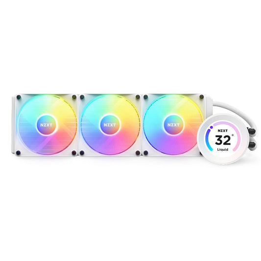 NZXT Kraken 360mm RGB Liquid Cooler With Controller-WHITE Water Cooler Gamers Point 105.000