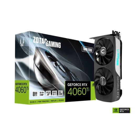 ZOTAC GAMING GeForce RTX 4060 Ti 8GB Twin Edge-BAHRAIN GPU Gamers Point 199.000