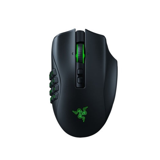 Razer Naga Pro Wireless Gaming Mouse: Interchangeable Side Plate w/ 2, 6, 12 Button Configurations - Focus+ 20K DPI Optical Sensor - Fastest Gaming Mouse Switch - Chroma RGB Lighting RAZER mouse Gamers Point
