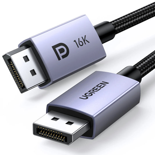 8k Displayport Cable | Displayport Macbook | Display Port Cable | Video Audio Cable - BAHRAIN best hdmi 4k cable Gamers Point 8.000