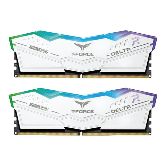 TEAMGROUP T-Force Delta RGB DDR5 RAM 32GB Kit (2x16GB) RAM-6000MHZ RAM Gamers Point 69.000