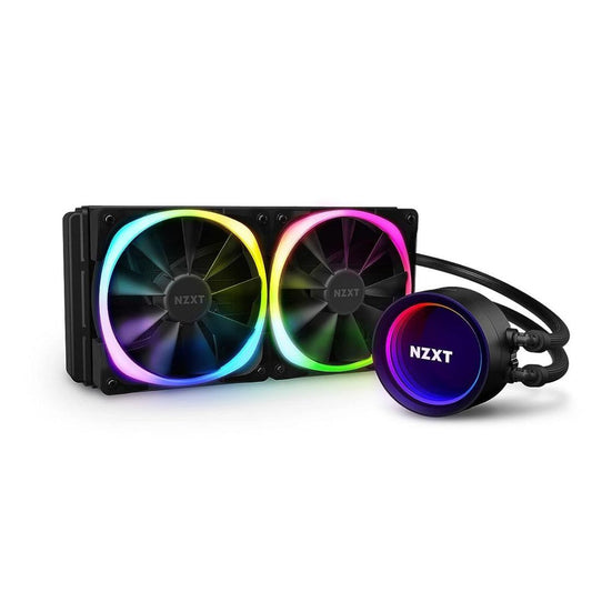 NZXT Kraken X53 240mm Liquid Cooler RGB Version - Black - GPC Water Cooler Gamers Point 78.000