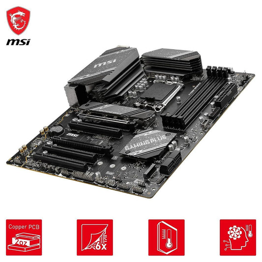 MSI B760 Gaming Plus WiFi DDR5 ATX Motherboard - Now Buy From Gamers Point Store Arad With Best Discounted Price Call Us Now +973-36820393 Delivery available to all bahrain Intel Motherboard Gamers Point 89.000